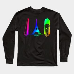 Ypsilanti Water Tower Full Color Long Sleeve T-Shirt